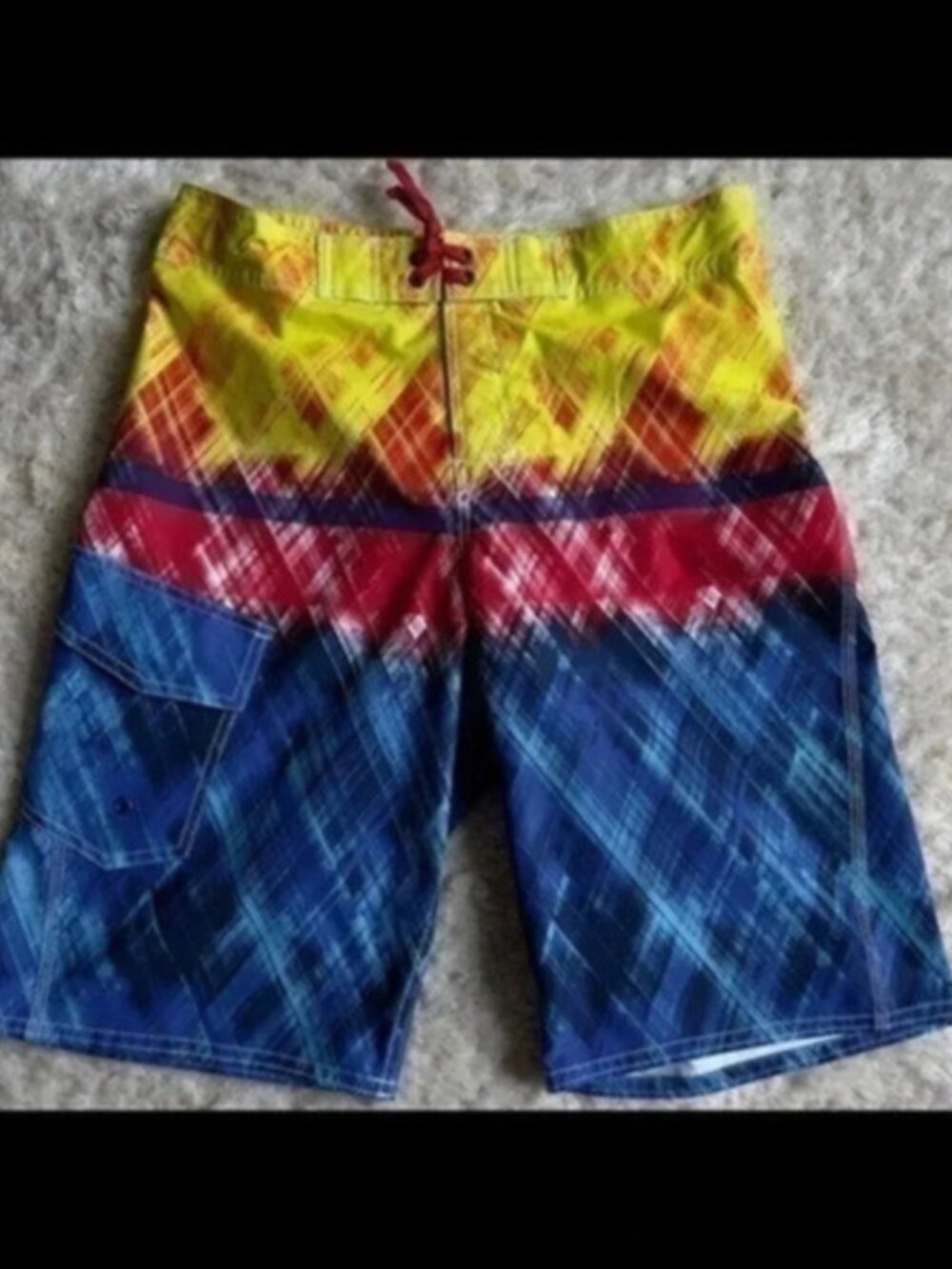 L.L bean boys swim short size 16